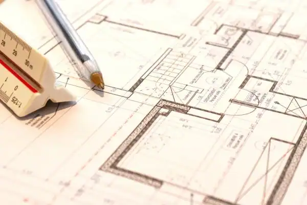 Image of architect Atherstone drawings